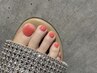 《Foot》Jr.Nailist担当  フットワンカラー  ★オフ無料￥8800→¥5500 