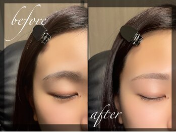 ミイン(miiin)/ふんわりナチュラルストレート眉