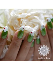 メロンソーダネイル