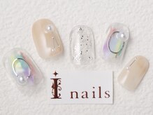 アイネイルズ 梅田店(I nails)/パステルカラーニュアンス￥8200