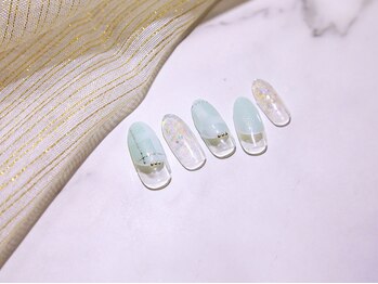 フォルチェ ゆめタウン東広島店(Folche)/フレンチネイル/チェック