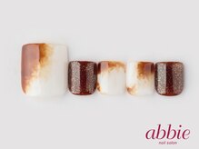 ネイルサロンアビー 北千住店(abbie)/カフェラテフット　￥12012
