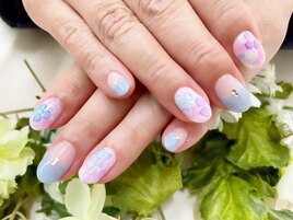 たらし込み☆紫陽花