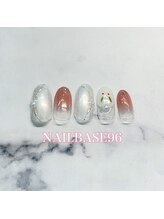 ネイルベースキュウロク(NAILBASE96)/うさぎネイル