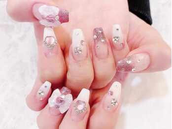 デコール 心斎橋(DECOR)/ちゅるんハートパーツネイル