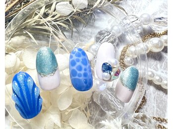 ジュアール(JuAR)/海ネイル