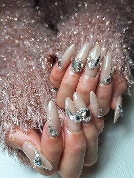 ウルステラ(ulstella)/大人ギャルなワンホンネイル