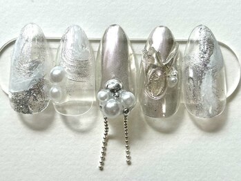 ワイミーネイル(y.mii_nail)の写真/【トレンド定額《シンプル》◆6000円】シーンを選ばず楽しめるシンプルコース◆ちゅるん質感・うるマグも◎