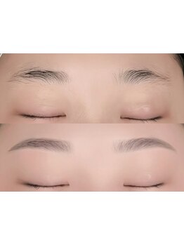 アイブロウメニューがあるサロン