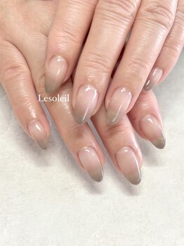 ル ソレイユ(Le soleil)/グレーグラデーション　byあやか