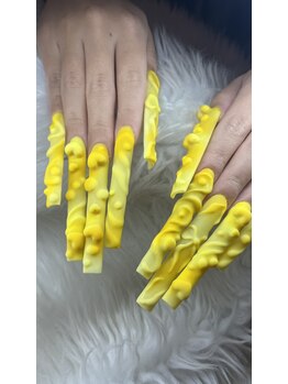 マットイエローネイル