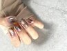 ～ヘアー同時～【ハンド】ワンカラー＋5本アートコース 