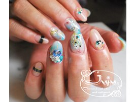 羽生選手の衣装デザインネイル