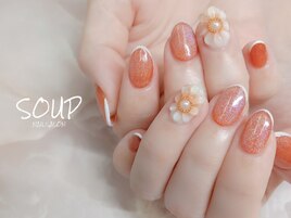 ユニコーンマグ ライン フラワー