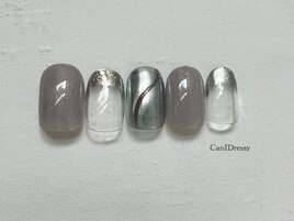 グレーシルバーネイル