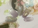ユニコーン×ミラーシェルネイル