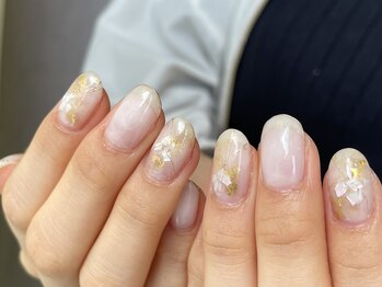 アメリアンドカシェット(Amelie&Cachette)/ブライダルネイル:maika