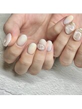 サイン(sin.)/ぷっくりクリアアートネイル