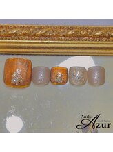 ネイルズアジュール 新潟亀田店(Nails Azur)/フット☆定額デザインCコース