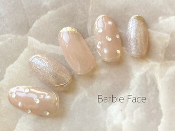 バービーフェイス 恵比寿(Barbie Face)/ちゅるんネイル