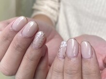 アメリアンドカシェット(Amelie&Cachette)/ブライダルネイル：maika