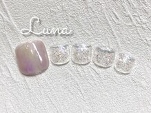 ネイルアンドまつ毛エクステ ルーナ イオンモール東久留米店/フット定額8900円