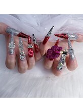 ネイルサロン ヴェルニ(NAIL SALON VERNIS)/小悪魔キティちゃんネイル