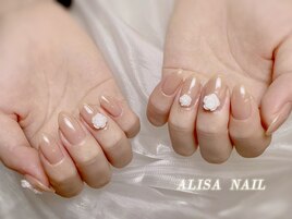 艶々ミラーワンカラー×バラ