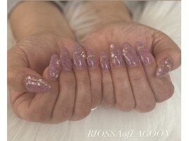 ボルドー×桜×フラッシュミラー