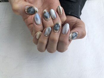 アムール(AMOUR)/冬ネイルデザイン