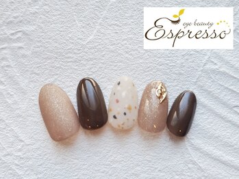 エスプレッソ アイビューティーアンドネイル 新百合ヶ丘店(Espresso)/冬ネイル　ジュエリーネイル