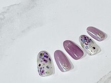 ラグウナ(Laguna)/紫陽花ネイル