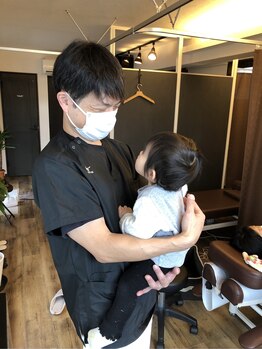 やまな整骨院/来院のお子さまと♪