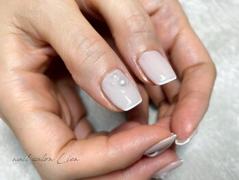 リアン(Lien)/スキニーフレンチ/白フレンチ