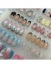 ◇初回他店オフ無料◇ハンド定額デザイン¥7500【新規様¥6500】