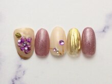 池袋ネイルサロン イイネイル(Ee-Nail)/ぷっくりぶどうネイル初回￥6980