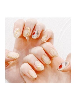 ビューティービースト フォー ネイルアンドアイラッシュ 松浜店(beauty:beast)/レトロネイル☆