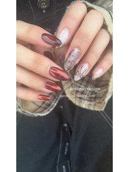 秋ネイル