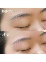 ルーン(rune)/お客様の眉毛フォーアフター