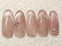 リノ ネイル(Rino nail)/１月新作ワンホンピンク801r3