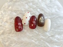 ディア 大森北口店/バレンタインネイル