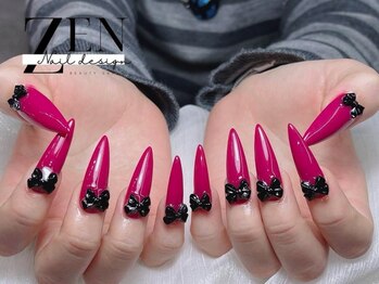 ゼン ネイル デザイン 池袋(ZEN NAIL DESIGN)/* 長 さだしやり放題×つけ放題