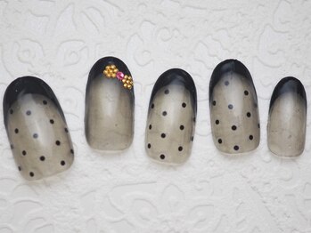 ネイルサロン ブランシュール(Nail Salon Blancheur)/【大人シースルーネイル】