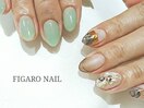 mint green .