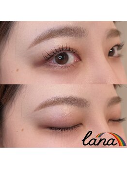 ラナ(lana)/パリジェンヌ＋アイブロウ