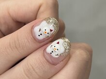 イト 藤崎店(ito)/雪だるまネイル★