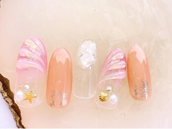 ネイルサロンフォーユー(for u)/夏ネイル¥6980