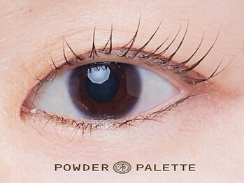パウダーパレット さっぽろ地下街オーロラタウン店(POWDER PALETTE)の写真/【ミネラル配合★最上級ダメージレスまつげパーマ】自然由来成分配合◎モチ×デザインが高評！！
