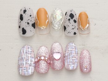 ネイルミックス イオンモール仙台上杉店(Nail Mix)の写真/《10/1NEW OPEN》【5990円★トレンドコース(60分)】毎月変わるデザインは9種類(新作11/1～)/仙台