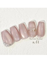 アンドエム(&M)/定額ネイル 【デザインA】